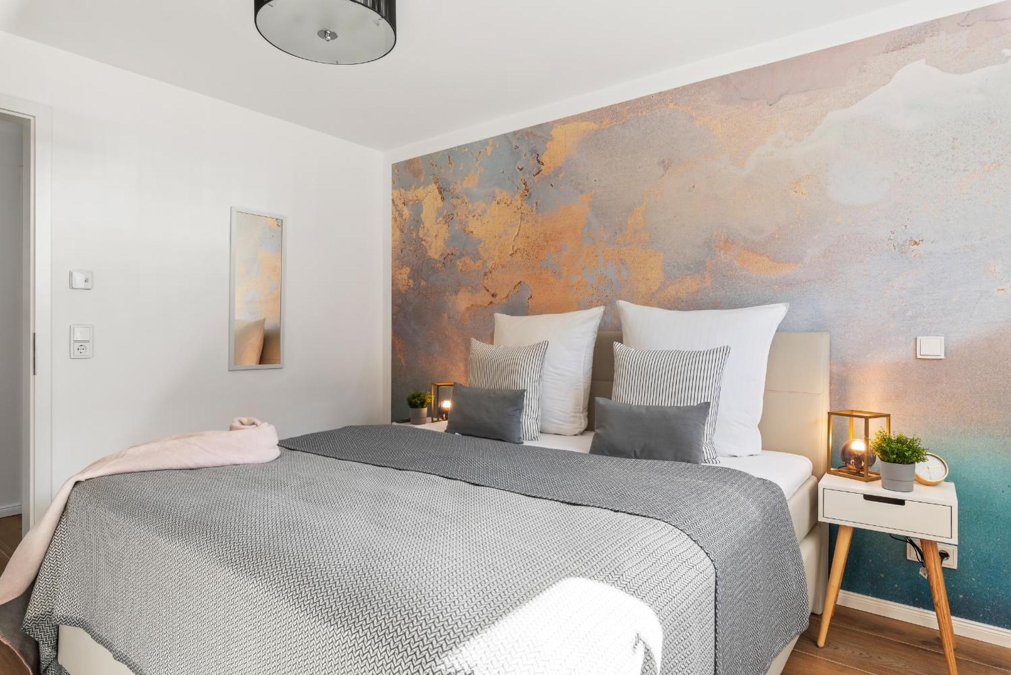 Horizont- Direkt Am Wasser, Hafenblick, Fahrstuhl, Sauna, Ueberdachter Balkon Olpenitz Exterior foto